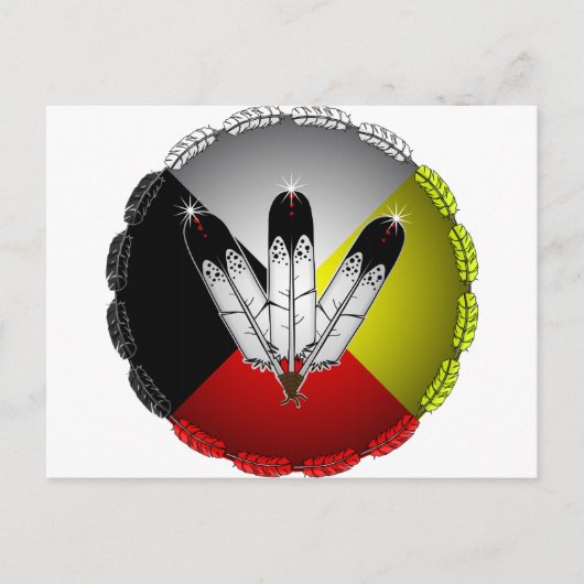 Drie Vetten Briefkaart (Voorkant)