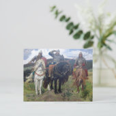 Drie Viking Scouts Briefkaart (Staand voorkant)