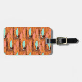 Drie vispatronen Thunder_Cove Bagagelabel (Voorkant horizontaal)