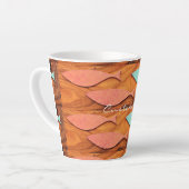 Drie vispatronen Thunder_Cove Latte Mok (Linkerhoek)