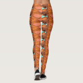Drie vispatronen Thunder_Cove Leggings (Achterkant)