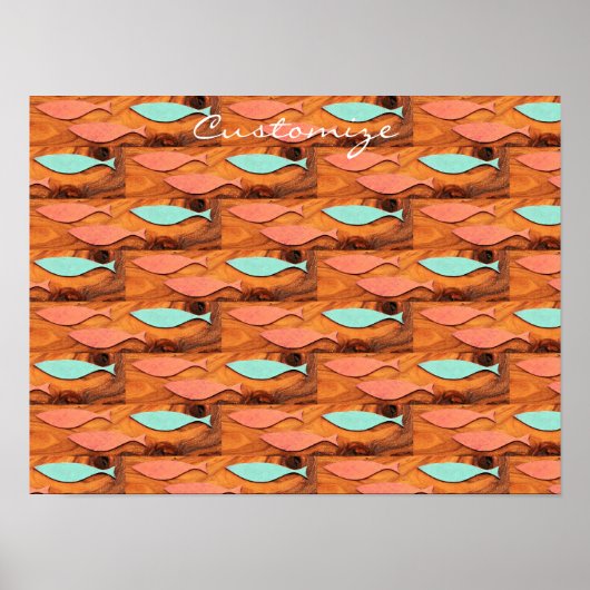 Drie vispatronen Thunder_Cove Poster (Voorkant)