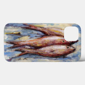 Drie vissen Case-Mate iPhone case (Achterkant (horizontaal))