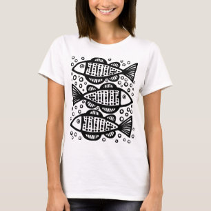 Drie vissen t-shirt