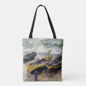 Drie Vissende boten Tote Bag (Achterkant)