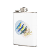 Drie vogels heupfles (Links)