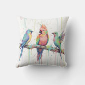 Drie Vogels Kussen (Achterkant)