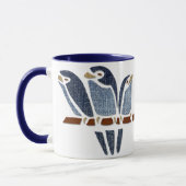 Drie vogels mok (Links)