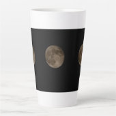Drie volle manen latte mok (Voorkant)
