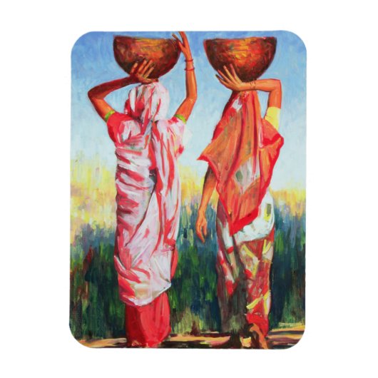 Drie vrouwen 1993 magneet (Verticaal)