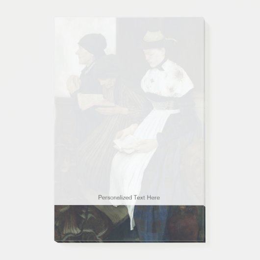 Drie Vrouwen in de Kerk, 1882 Post-it® Notes (Voorkant)