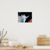 Drie vrouwen in profiel, mooie kunst, poster (Keuken)