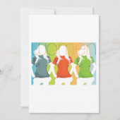 Drie vrouwen kaart (Voorkant)