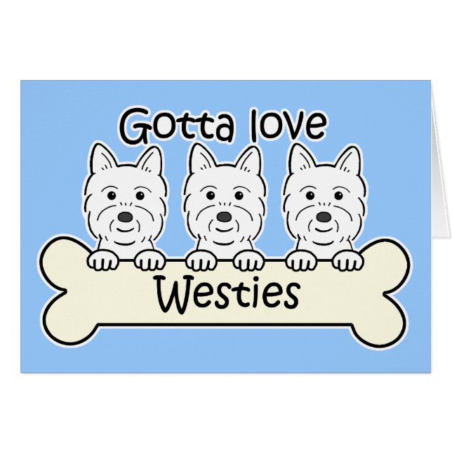 Drie Westies (Voorkant Horizontaal)