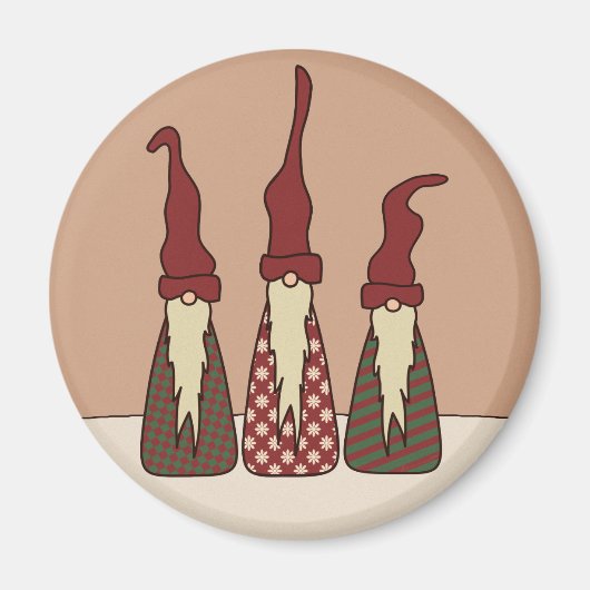 Drie Wijze Elfen, magneet (Voorkant)