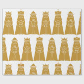 Drie wijze Man Cadeaupapier (Vlak)