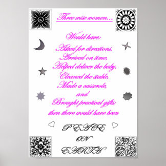 drie wijze vrouwen poster