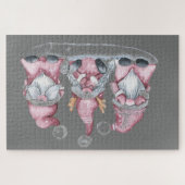 Drie wijzen 'Forest Gnomes'-puzzel Legpuzzel (Horizontaal)