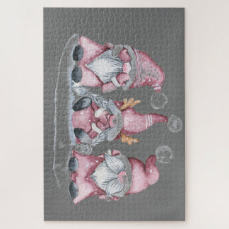 Drie wijzen 'Forest Gnomes'-puzzel Legpuzzel