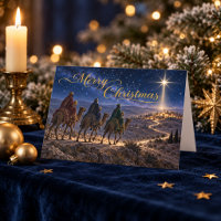 Drie Wijzen Kerstmis volg de ster