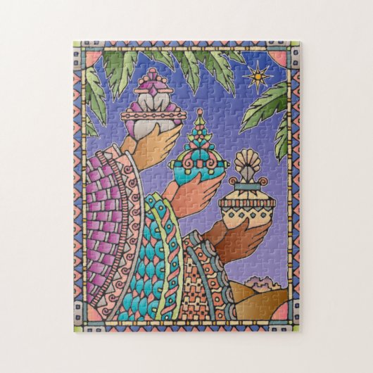 Drie Wijzen Legpuzzel (Verticaal)