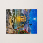 Drie wijzen mannen legpuzzel (Horizontaal)