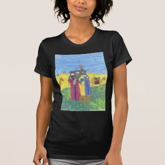 Drie wijzen mannen t-shirt
