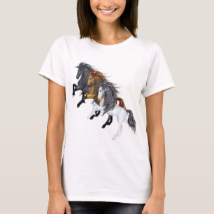 Drie Wild Stallions Shirt