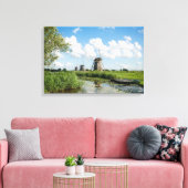 Drie windmolens en een canvas (Insitu (Woonkamer))