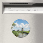 Drie windmolens en een gracht ronde magneet (Insitu (Vaatwasser))