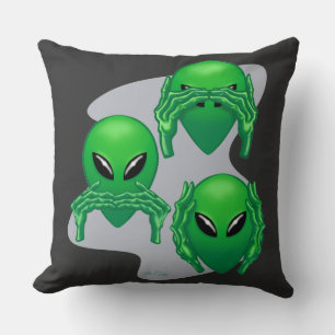 Drie Wise Aliens Kussen