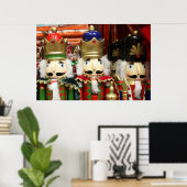 Drie Wise Crackers - Nutkraker Soldaten Poster (Thuiskantoor)