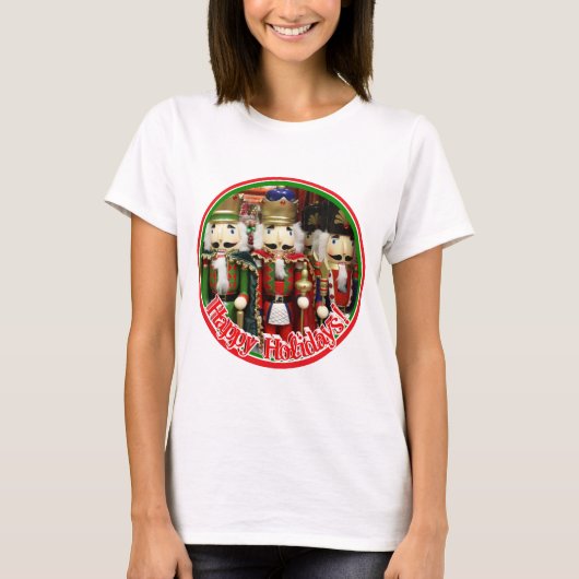 Drie Wise Crackers - Nutkraker Soldaten T-shirt (Voorkant)