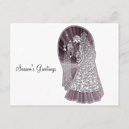 Drie Wise Mannen kerstkunst Feestdagenkaart