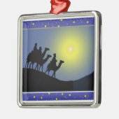 Drie Wise Mannen Kerstmis - sieraad Metalen Ornament (Links)