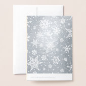 Drie Wise Mannen Luxe Real Folie kerstKaarten Folie Kaarten (Met envelop)