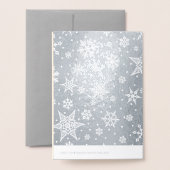 Drie Wise Mannen Luxe Real Folie kerstKaarten Kaarten (Met envelop)