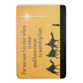 Drie Wise Mannen Religieuze kerstklep Badmat (Voorkant Verticaal)