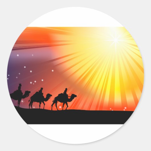 Drie Wise Mannen Stickers (Voorkant)