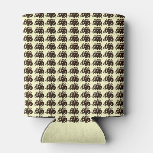 Drie Wise Monkeys Blikjeskoeler (Achterkant)