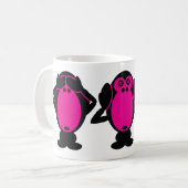 Drie Wise Monkeys Koffiemok (Voorkant links)