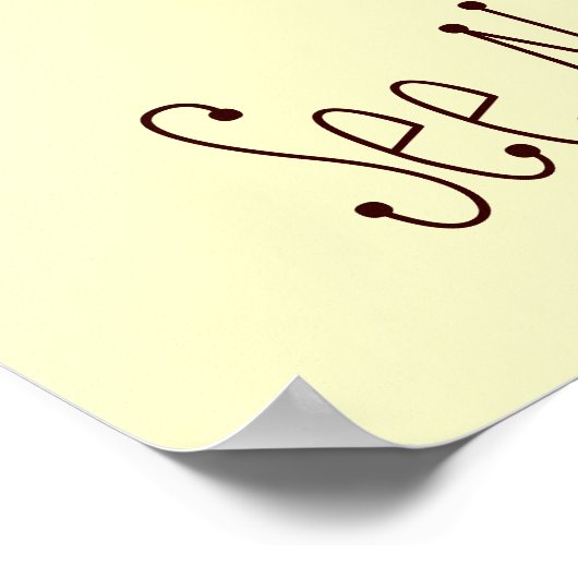 Drie Wise Monkeys Poster (Hoek)