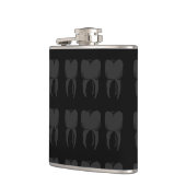 Drie Wise Teeth Dentist Flask Heupfles (Links)