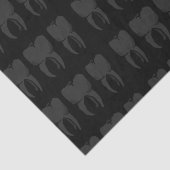 Drie Wise Teeth Dentist Tissue Paper Tissuepapier (Detail)