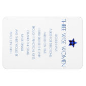 Drie Wise Women Kerstmagneet Magneet (Horizontaal)