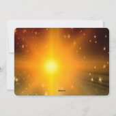 Drie Wisemen Feestdagenkaart (Achterkant)