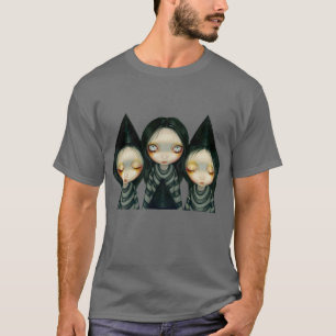 Drie Witchy Sisters gothic Shirt