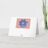 Drie Witte Rozen Kunst Bijbelverzen Gedachten Kaart (Achterkant)