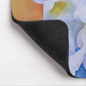 DRIE WITTE SNAPDRAGONS MOUSEPAD MUISMAT (Hoek)