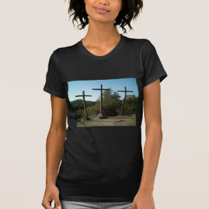 Drie Woodengewassen T-shirt